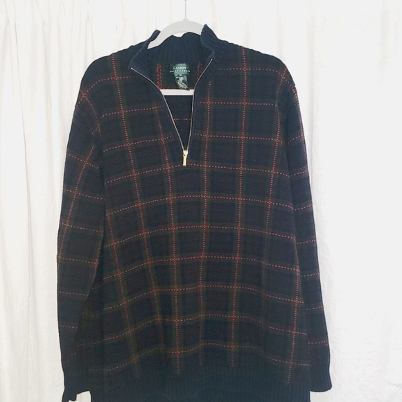 Lauren Ralph Lauren Sweaters - Ralph Lauren plaid 1/4 zip size 3x